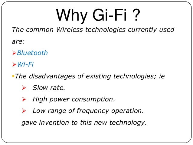 Report On Gi-fi Technology Pdf